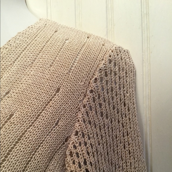 J McLAUGHLIN KHAKI TAN KNIT SWEATER TUNIC - Picture 5 of 8